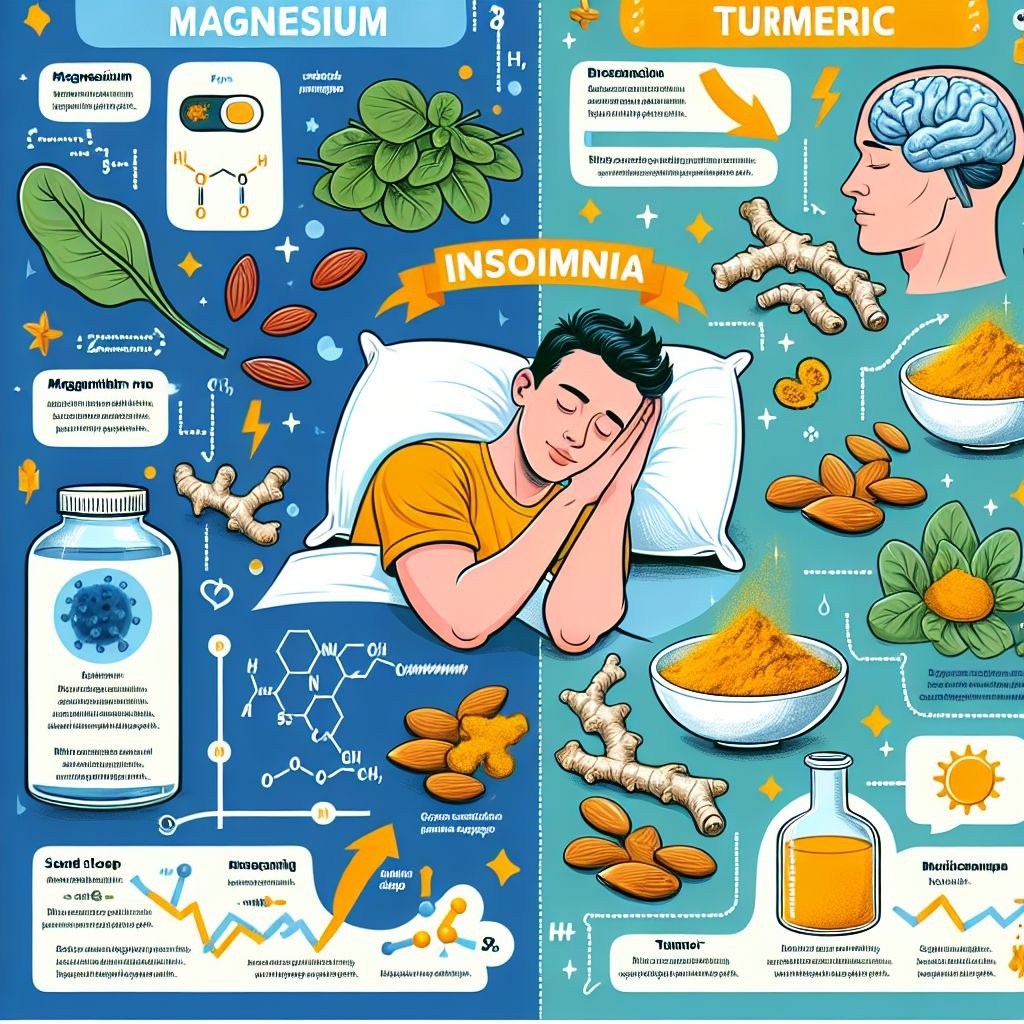 which is best for insomnia, magnesium of turmeric?