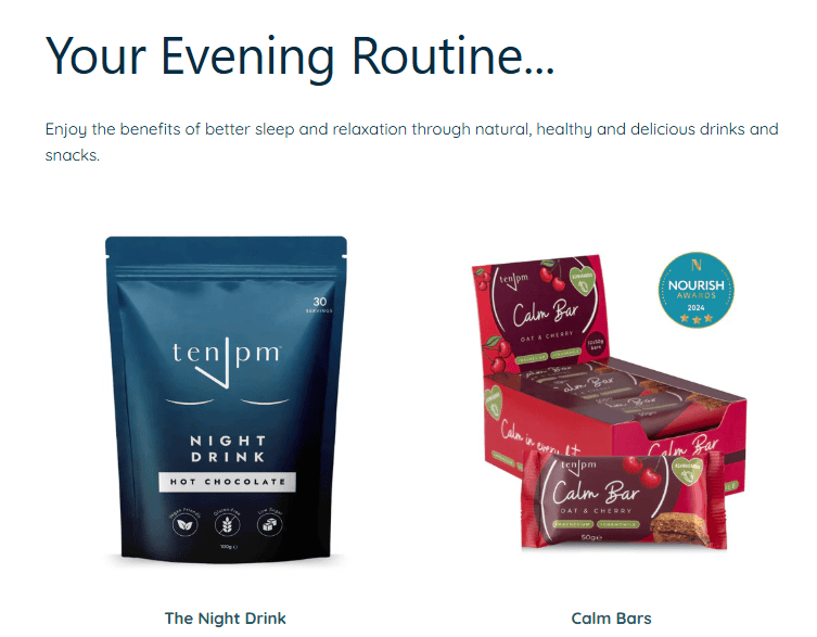 Ten PM for a better night's sleep